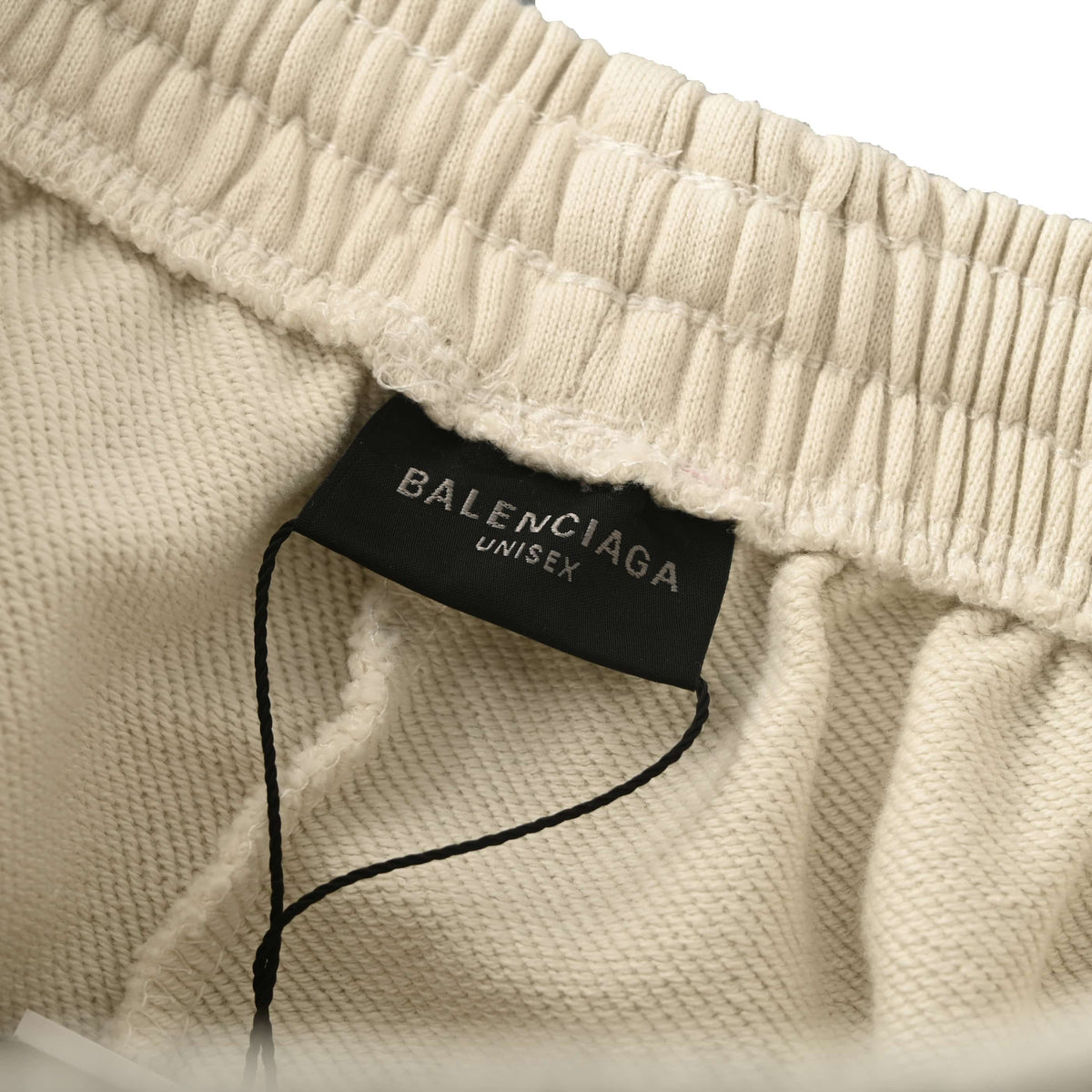 BALENCIAGA BLCG BACK Embroidered Lettering Shorts