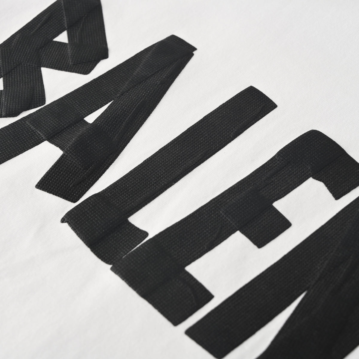 Balenciaga BLCG Washed Distressed Tape Graphic Long-Sleeve T-Shirt