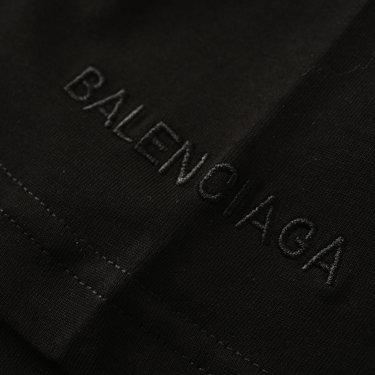 BALENCIAGA Qixi Edition All-Over Tape Graphic Short Sleeve T-Shirt
