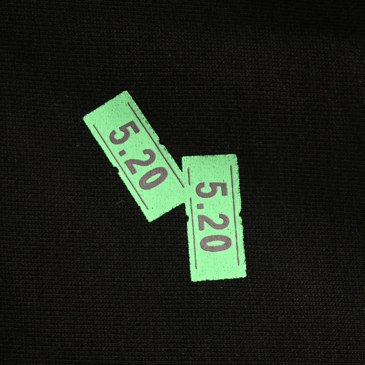 BALENCIAGA Qixi Edition All-Over Tape Sticker Graphic Shorts