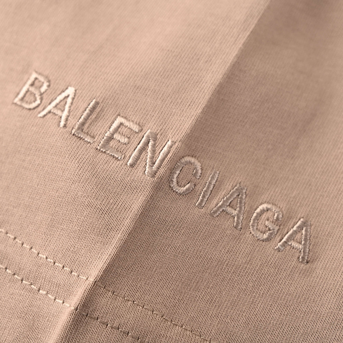 BALENCIAGA Qixi Edition All-Over Tape Graphic Short Sleeve T-Shirt