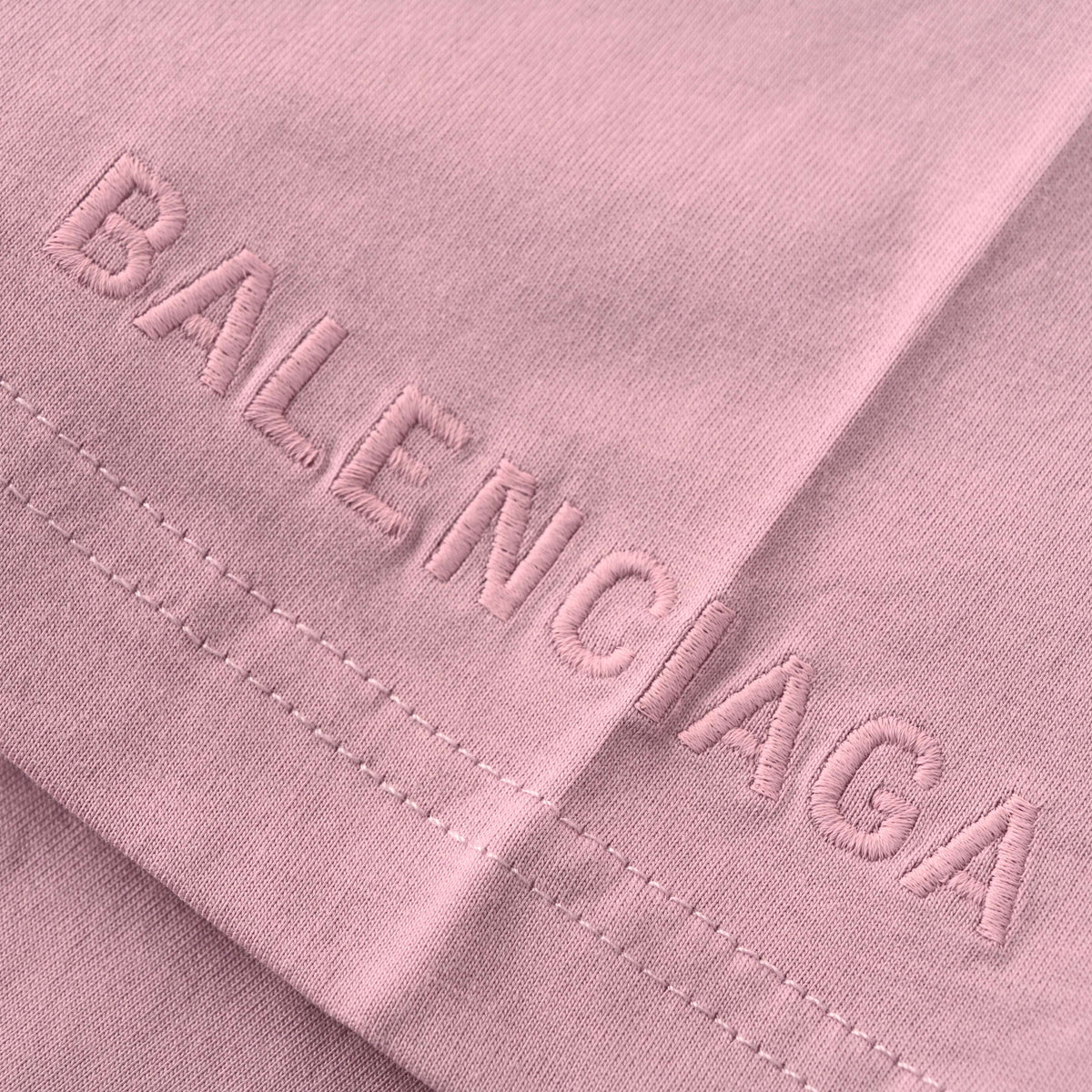 BALENCIAGA Qixi Edition All-Over Tape Graphic Short Sleeve T-Shirt