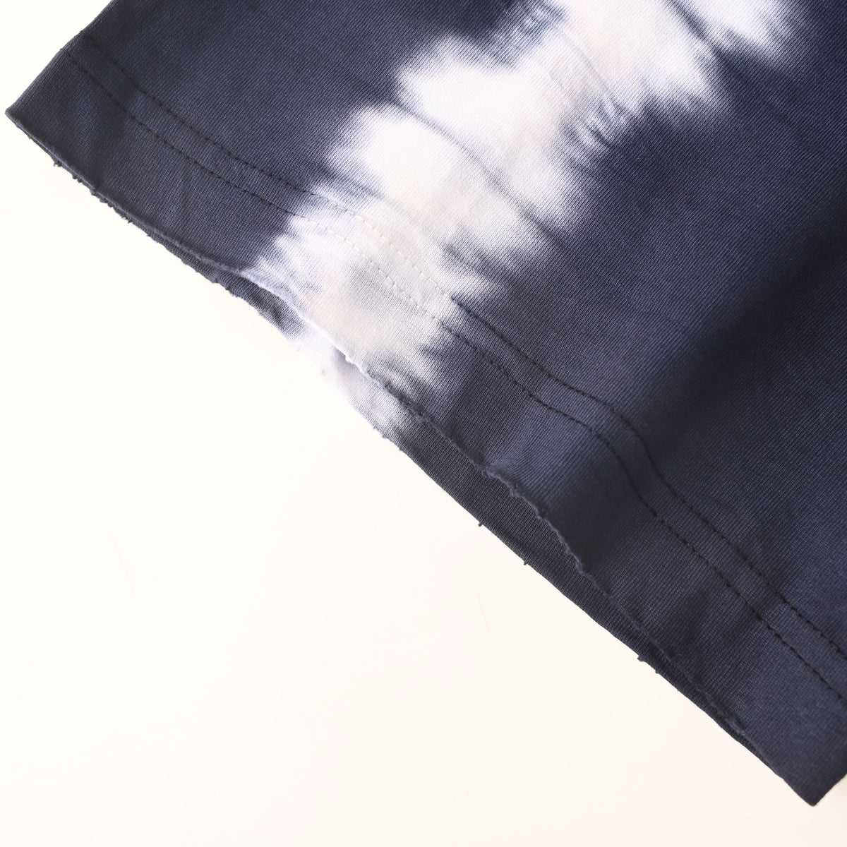 BALENCIAGA Tie-Dye Tape Motif Short Sleeve T-Shirt