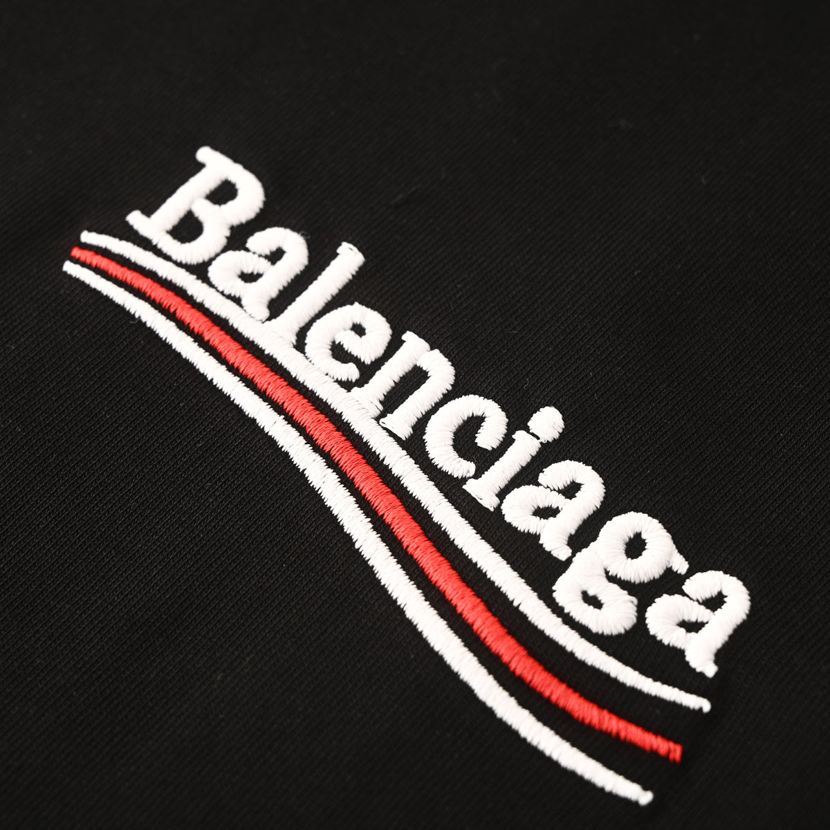 Balenciaga BLCG Cola Embroidered Heavyweight Long-Sleeve T-Shirt
