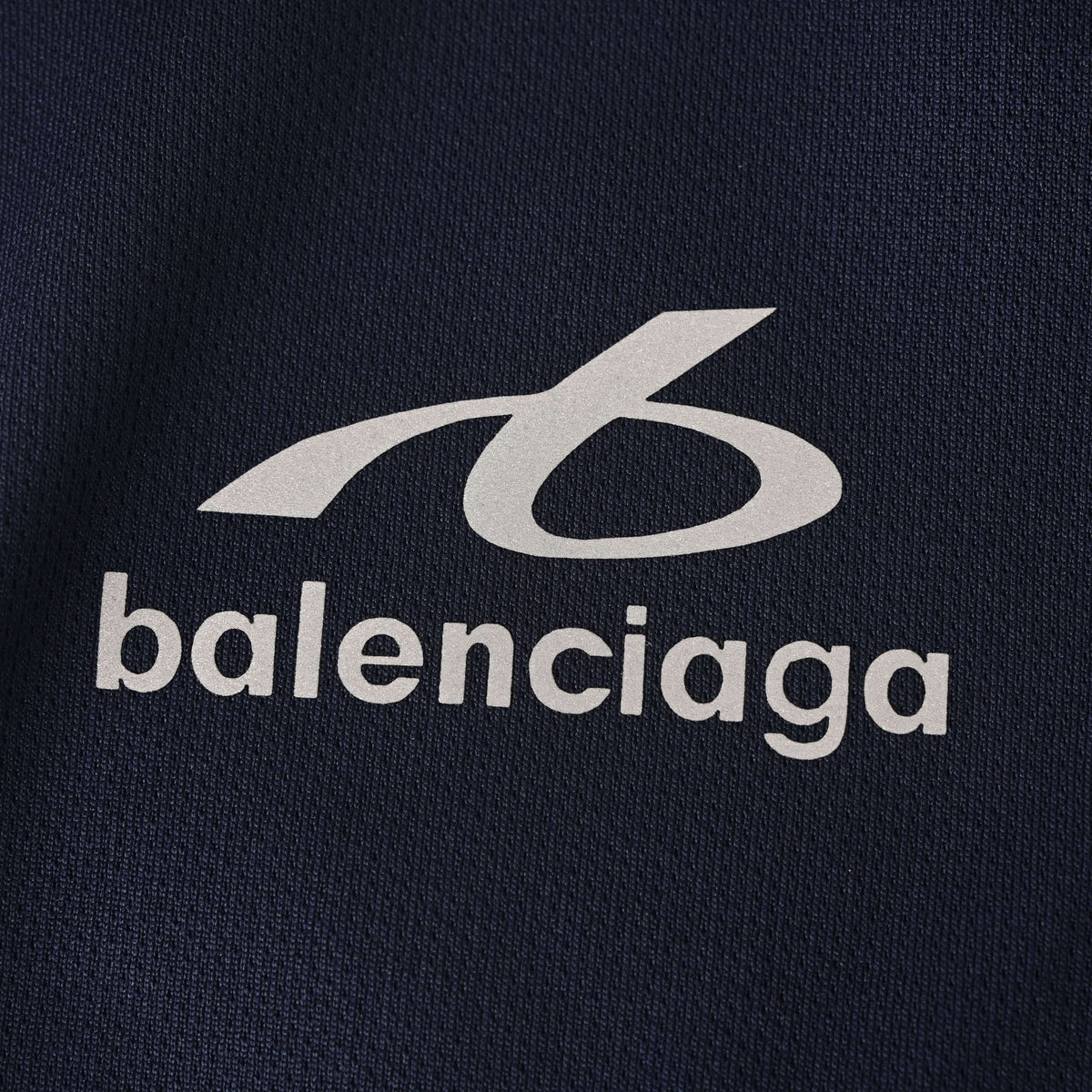 BALENCIAGA 6B Reflective Series Mesh Short Sleeve T-Shirt