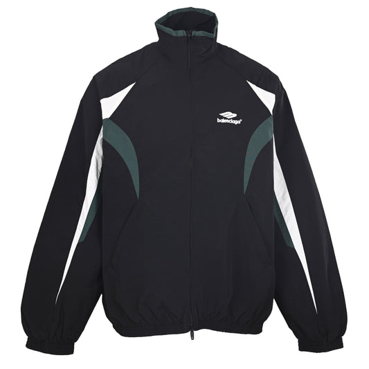 BALENCIAGA Runway-Style Panelled Track Jacket