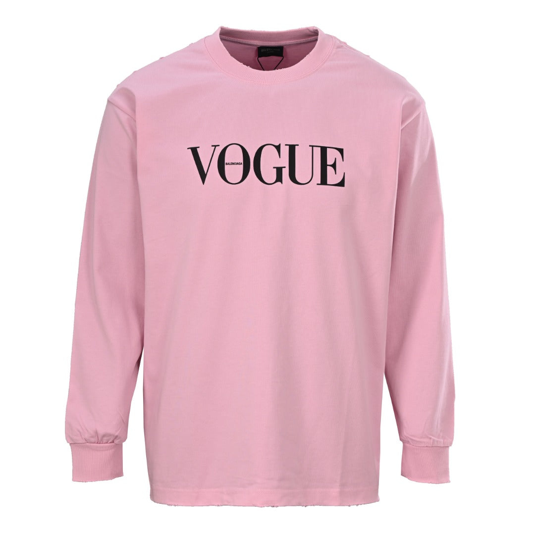 Balenciaga x Vogue Lighthouse Distressed Long-Sleeve T-Shirt