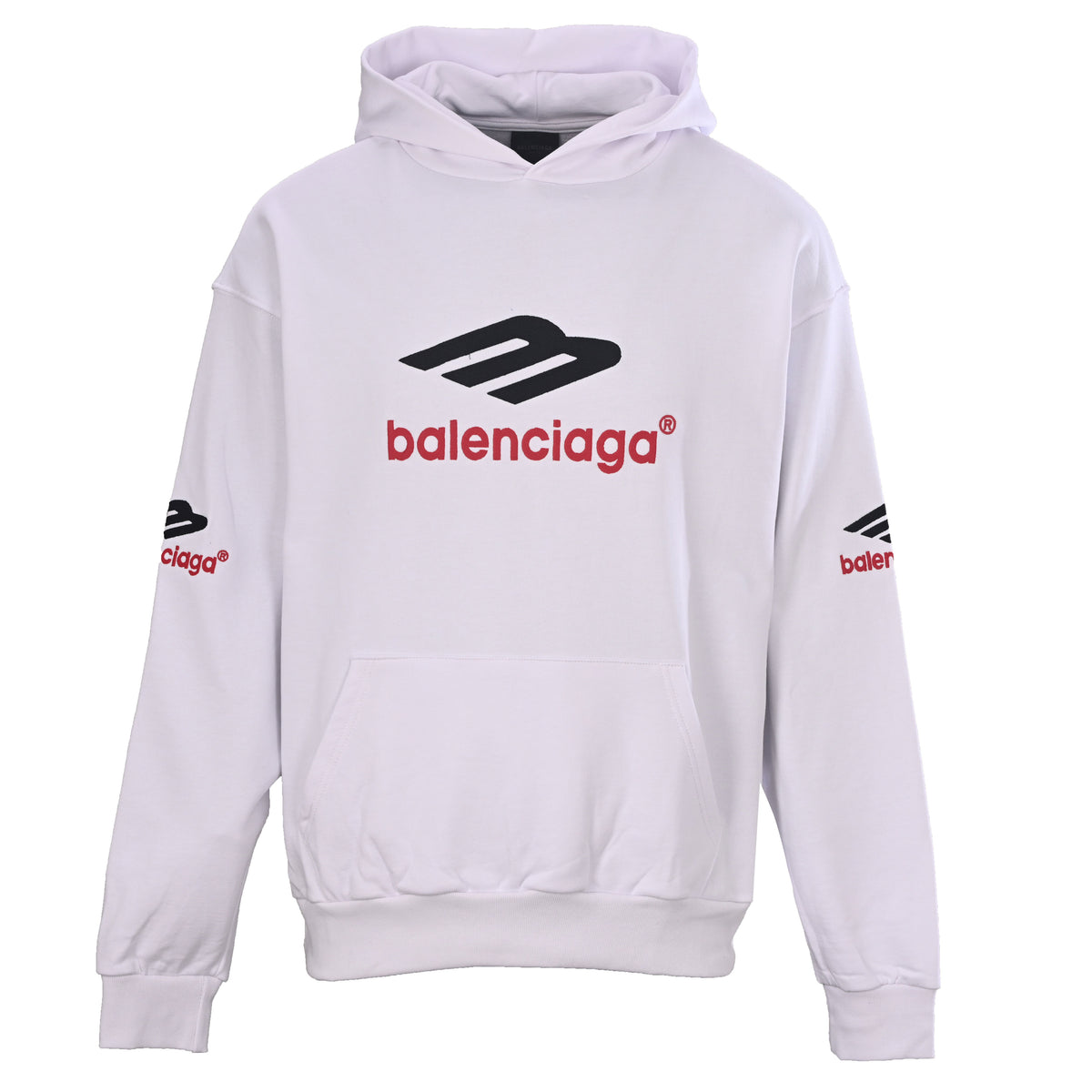Balenciaga BLCG 3M Letter Embroidered Unisex Hoodie