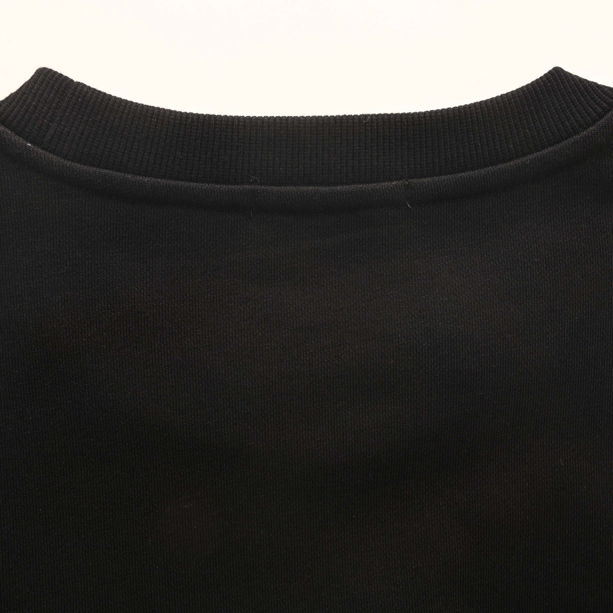 Unisex Oversized Poker Lettering Puff Print Sweatshirt