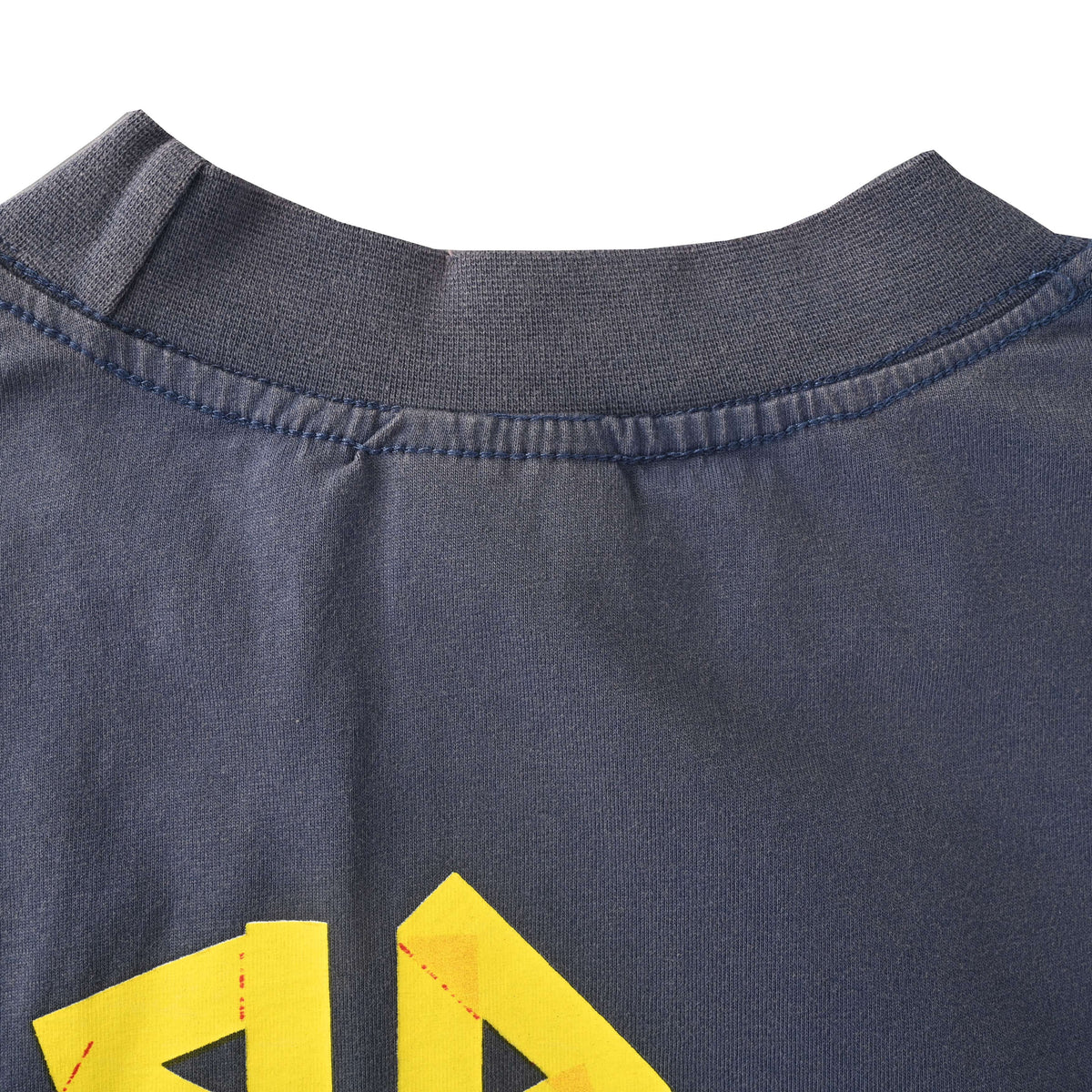 Balenciaga Tape Logo Washed Long Sleeve T-Shirt – Unisex