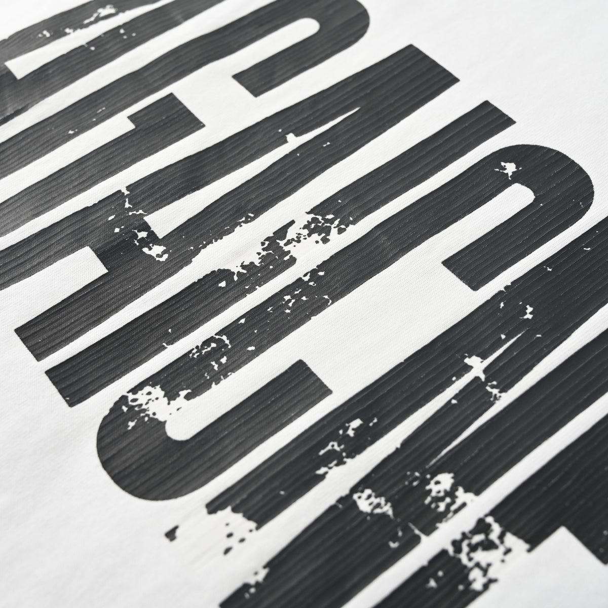 BALENCIAGA Horizontal Lettering Print Short Sleeve T-Shirt