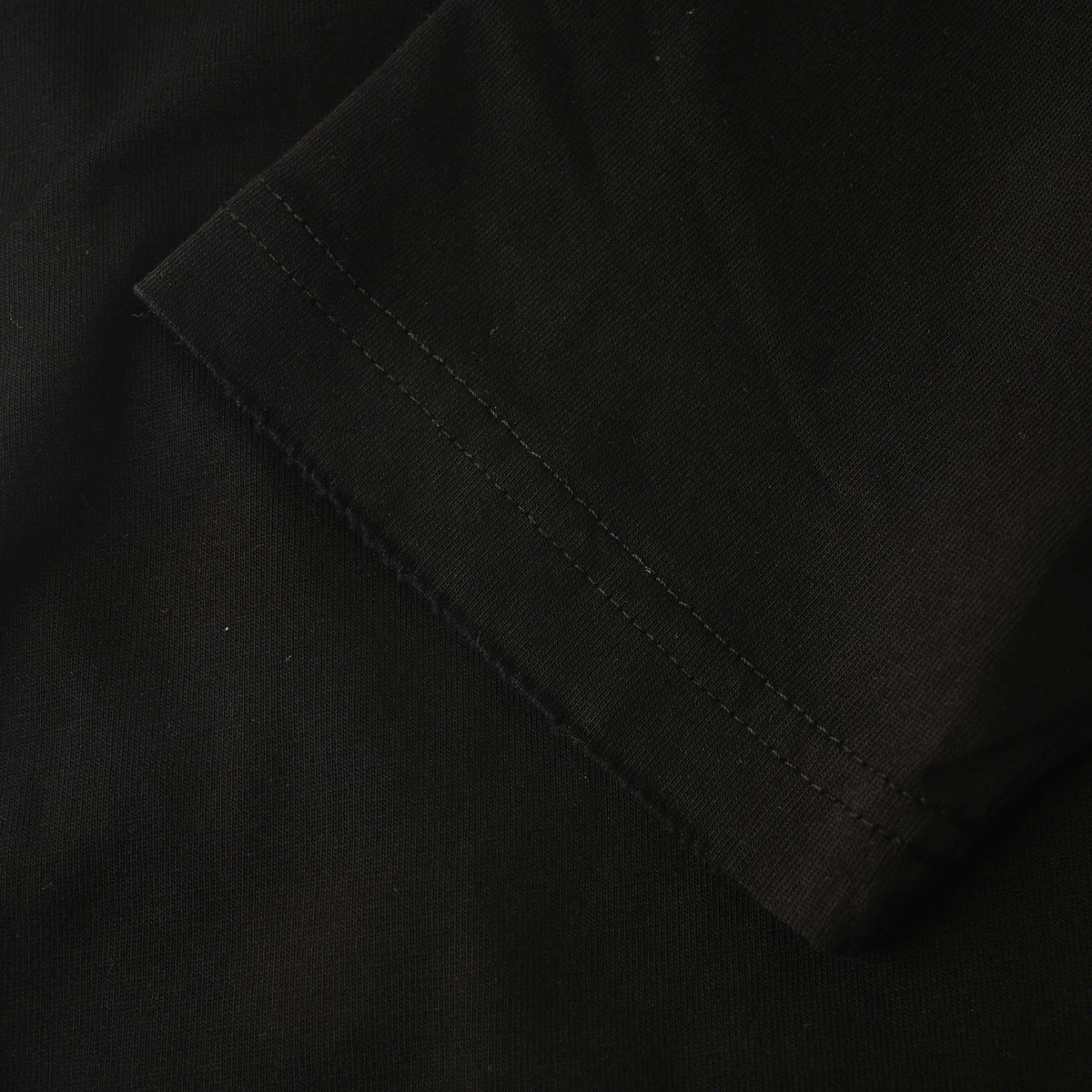 Balenciaga Tape-Style Logo Washed Long Sleeve T-Shirt