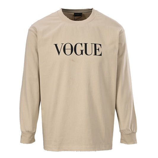 Balenciaga x Vogue Lighthouse Distressed Long-Sleeve T-Shirt