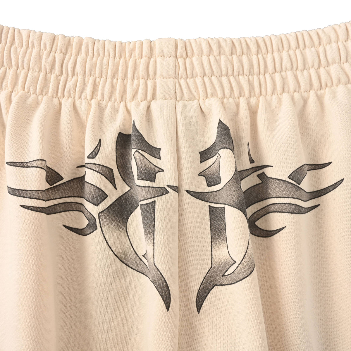 Balenciaga BLCG Tattoo Graphic Distressed Fleece Sweatpants