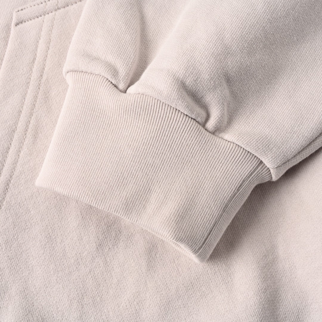 BALENCIAGA V-Neck Embroidered Lettering Hoodie