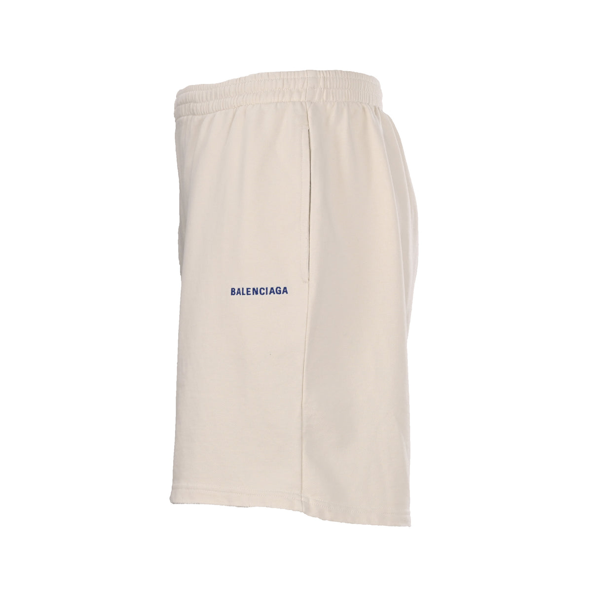 BALENCIAGA BLCG BACK Embroidered Lettering Shorts