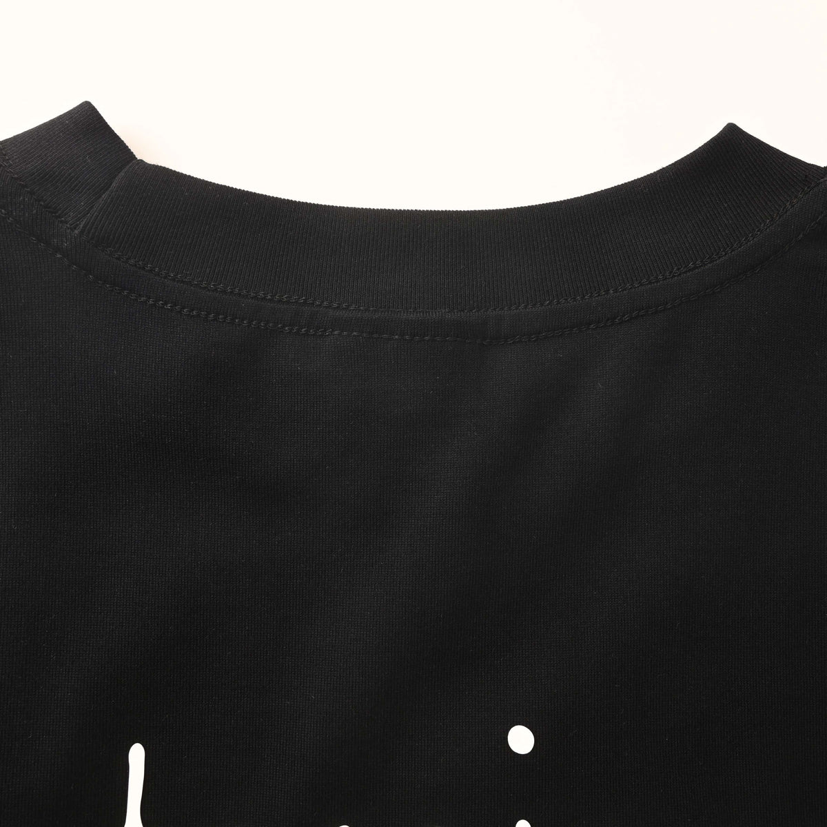 BALENCIAGA Silicone Heart Script Logo Short Sleeve T-Shirt