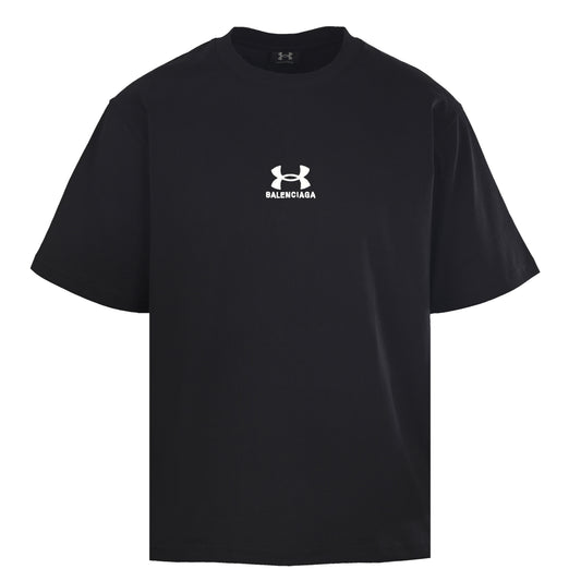 BALENCIAGA x Under Armour Embroidered Logo Short Sleeve T-Shirt