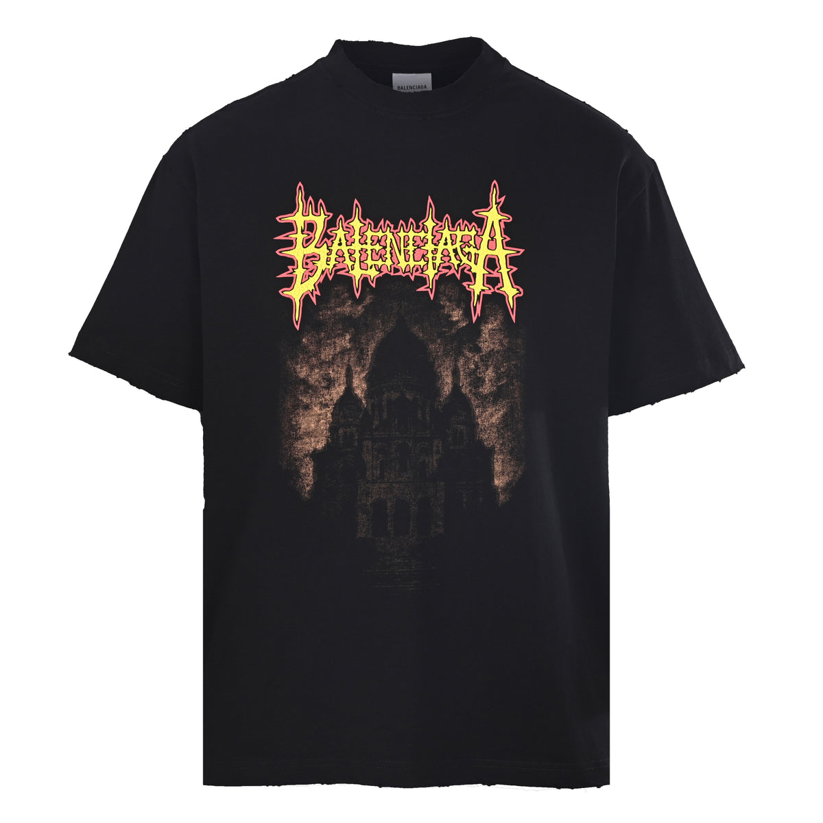 BALENCIAGA BLCG Sacre Coeur Graphic Short Sleeve T-Shirt