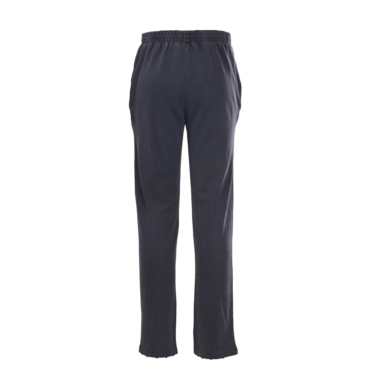BALENCIAGA BLCG Distressed Tape-Effect Letter Print Pants