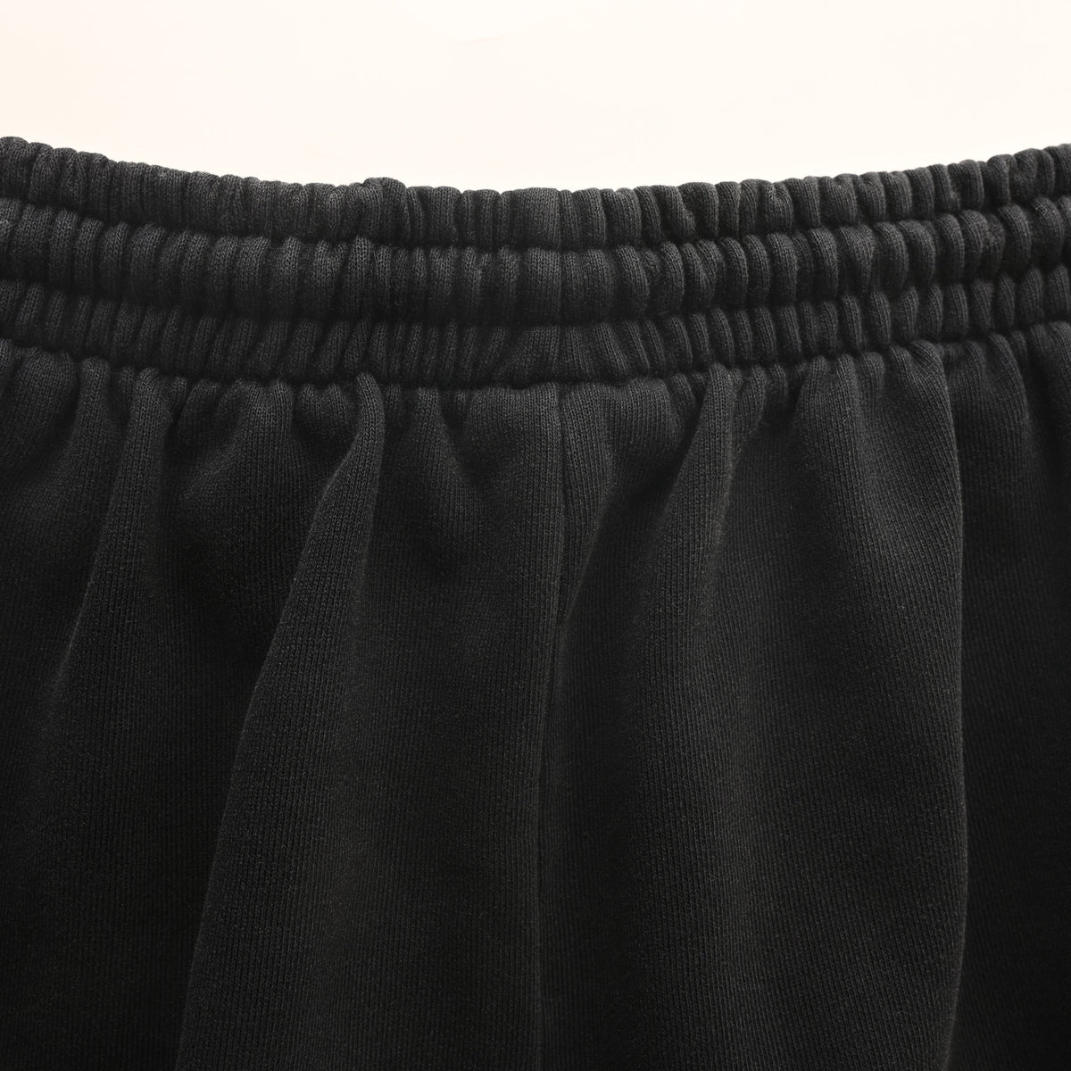 Balenciaga BLCG Washed Black-Blue Embroidered Terry Sweatpants