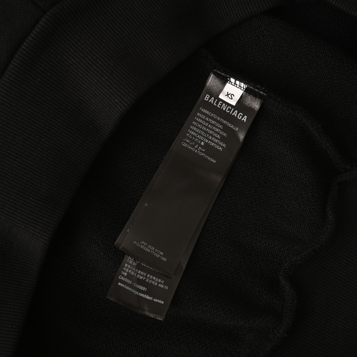 Loop Embroidered Heavyweight Cotton French Terry Hoodie