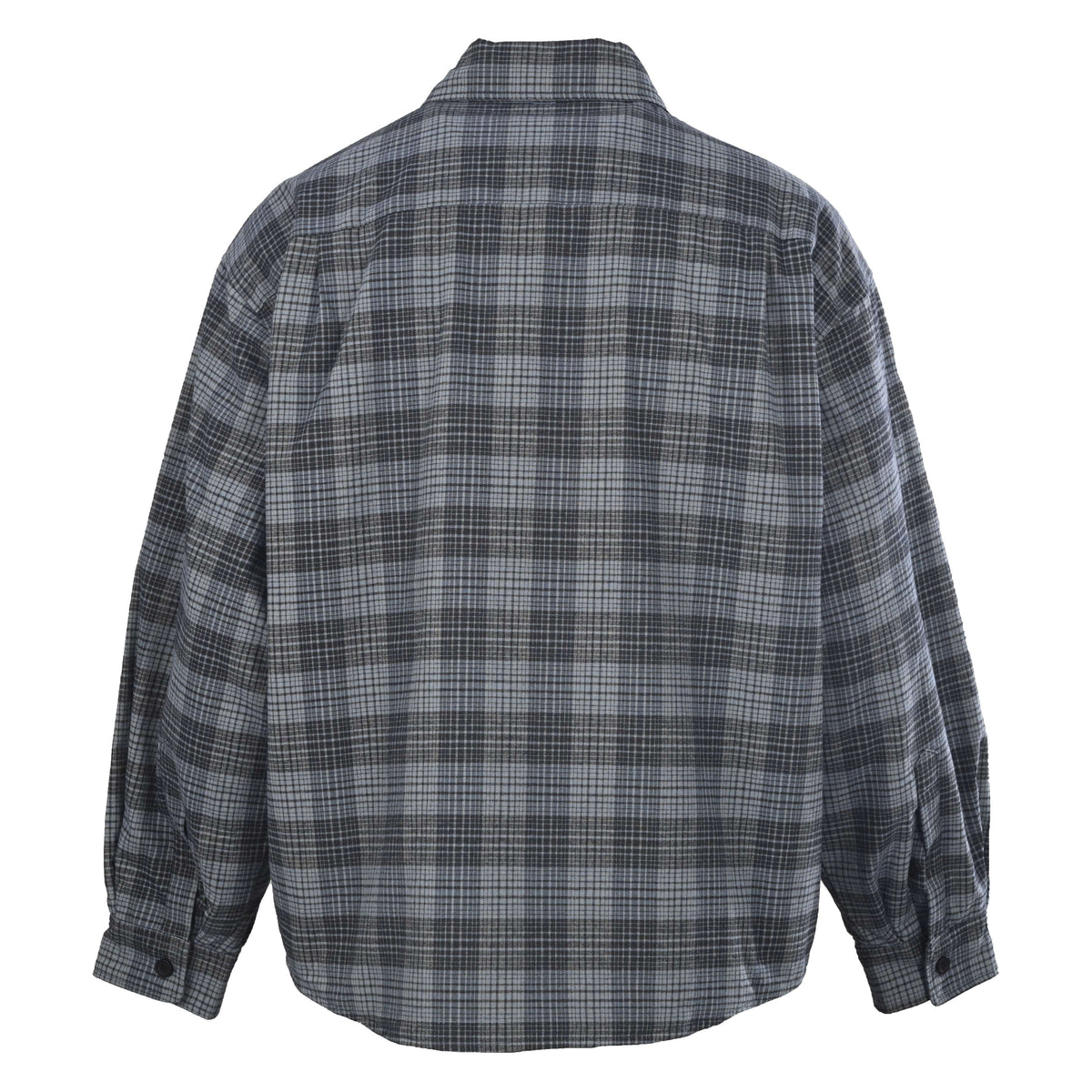 BALENCIAGA Green Small Check Padded Zip-Up Jacket