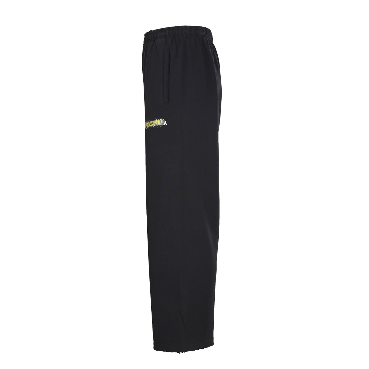 BALENCIAGA BLCG Green Tape-Effect Graffiti Pants