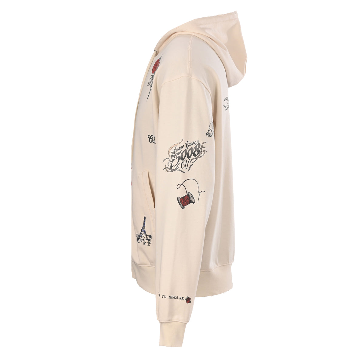BALENCIAGA Tattoo Graphic Hoodie
