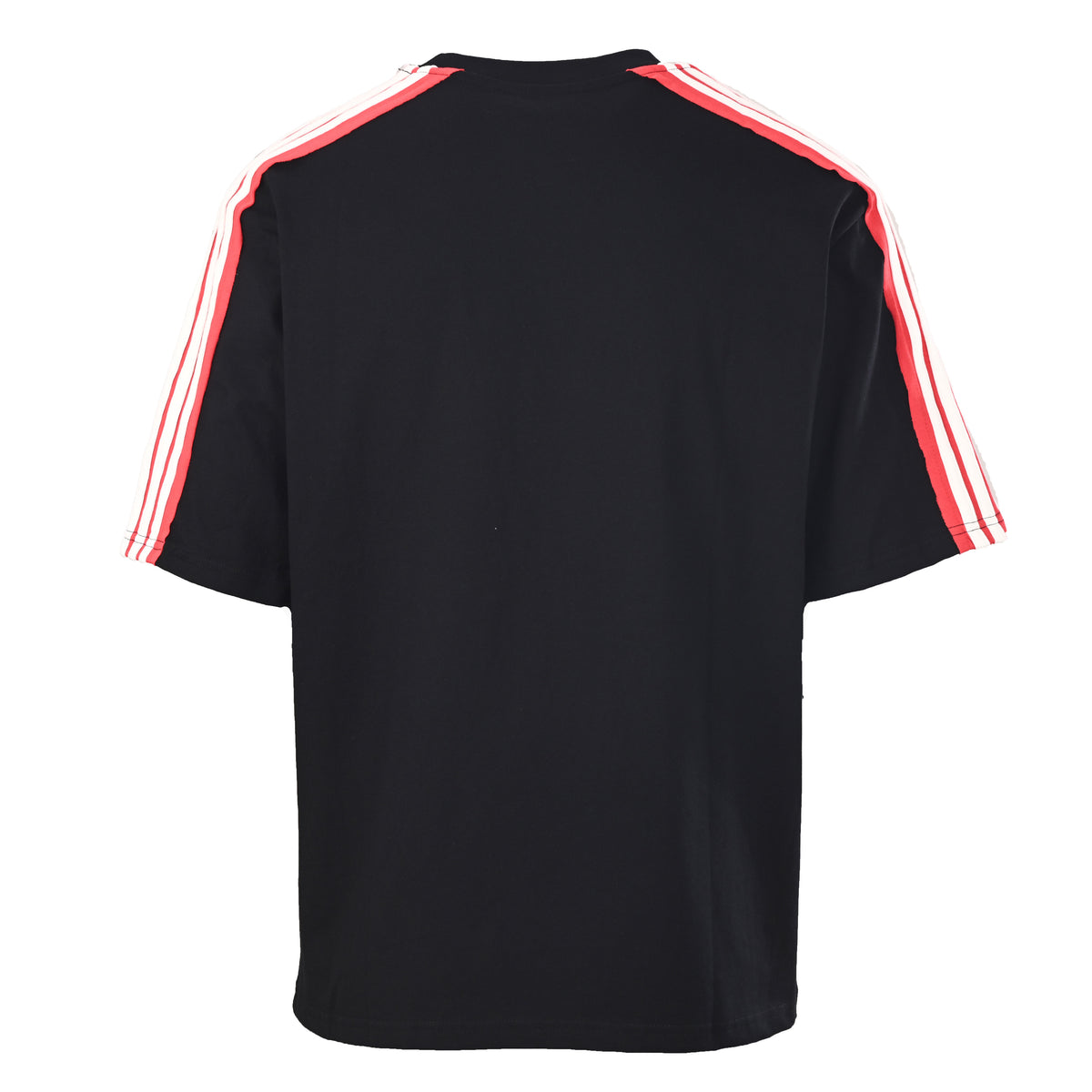 BALENCIAGA Unity Sports Icon Double-Ring Embroidered Contrast Stripe T-Shirt