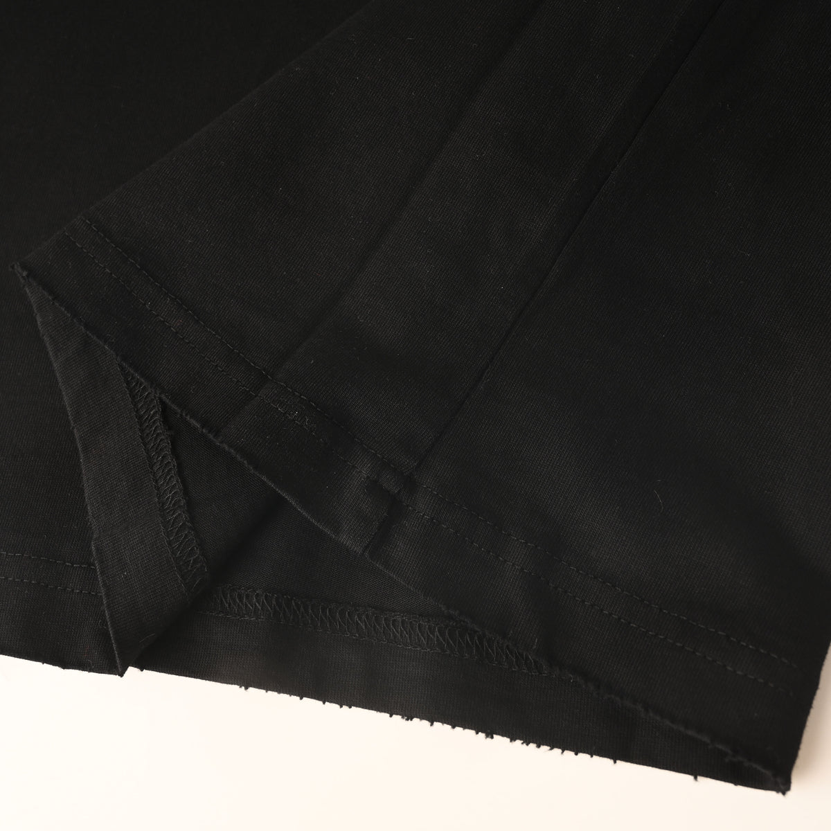 Balenciaga Tape-Style Logo Washed Long Sleeve T-Shirt