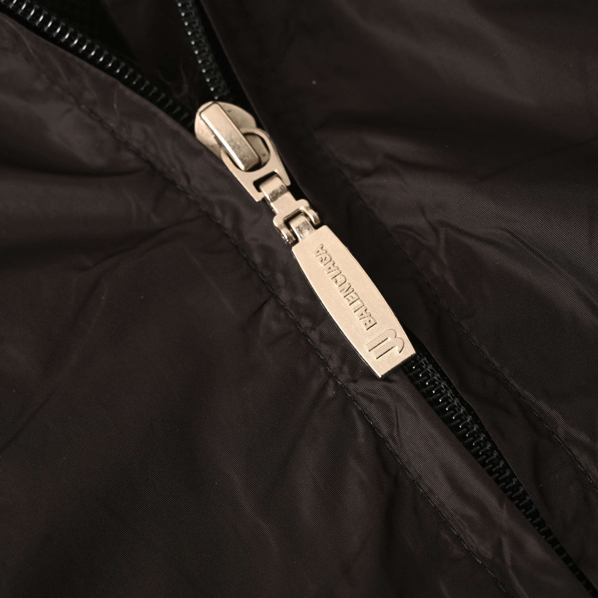 BALENCIAGA x adidas Trefoil Black & White Shoulder-Panel Jacket