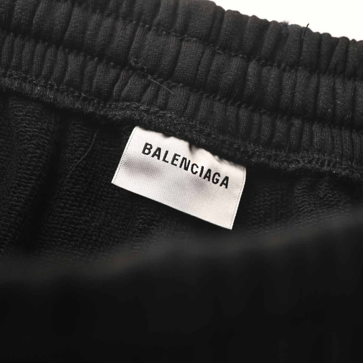 BALENCIAGA Layered Tape Lettering Pants