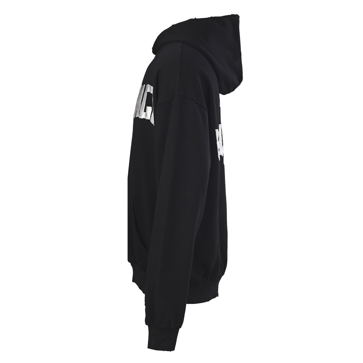 Balenciaga BLCG Washed Tape Lettering Unisex Hoodie