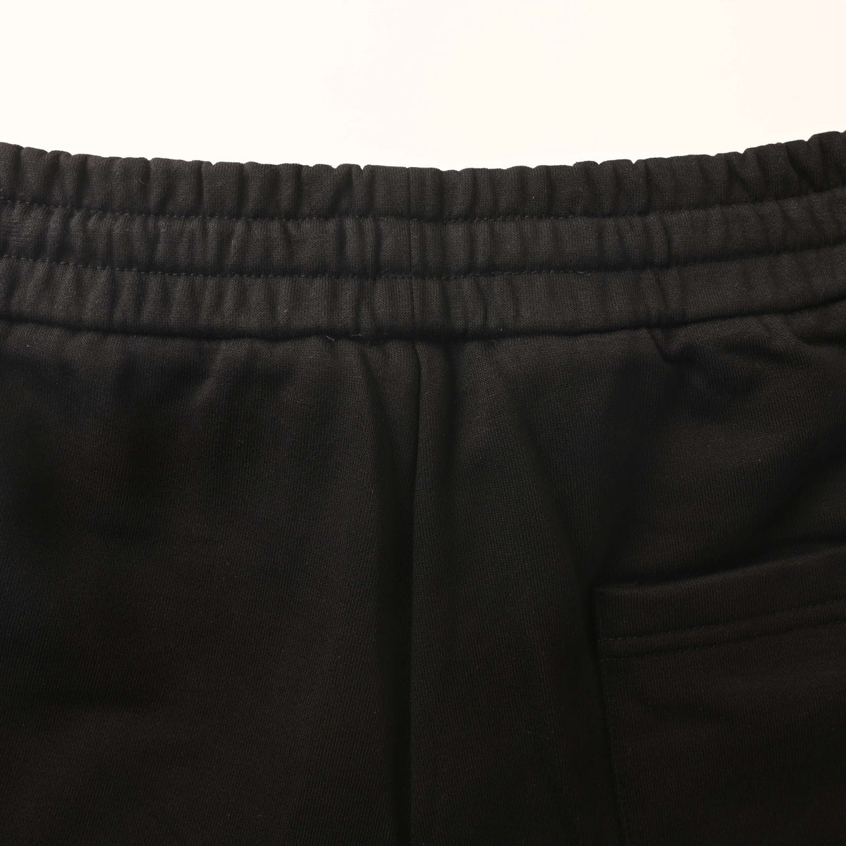 BALENCIAGA Spray-Paint Graphic Embroidered Lettering Shorts