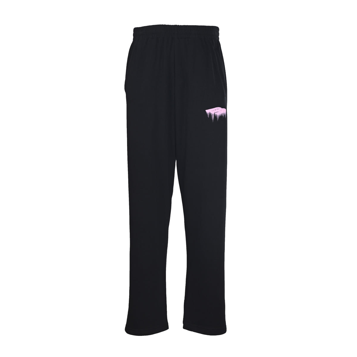 BALENCIAGA BLCG 3B Pink Dissolving-Effect Graphic Pants