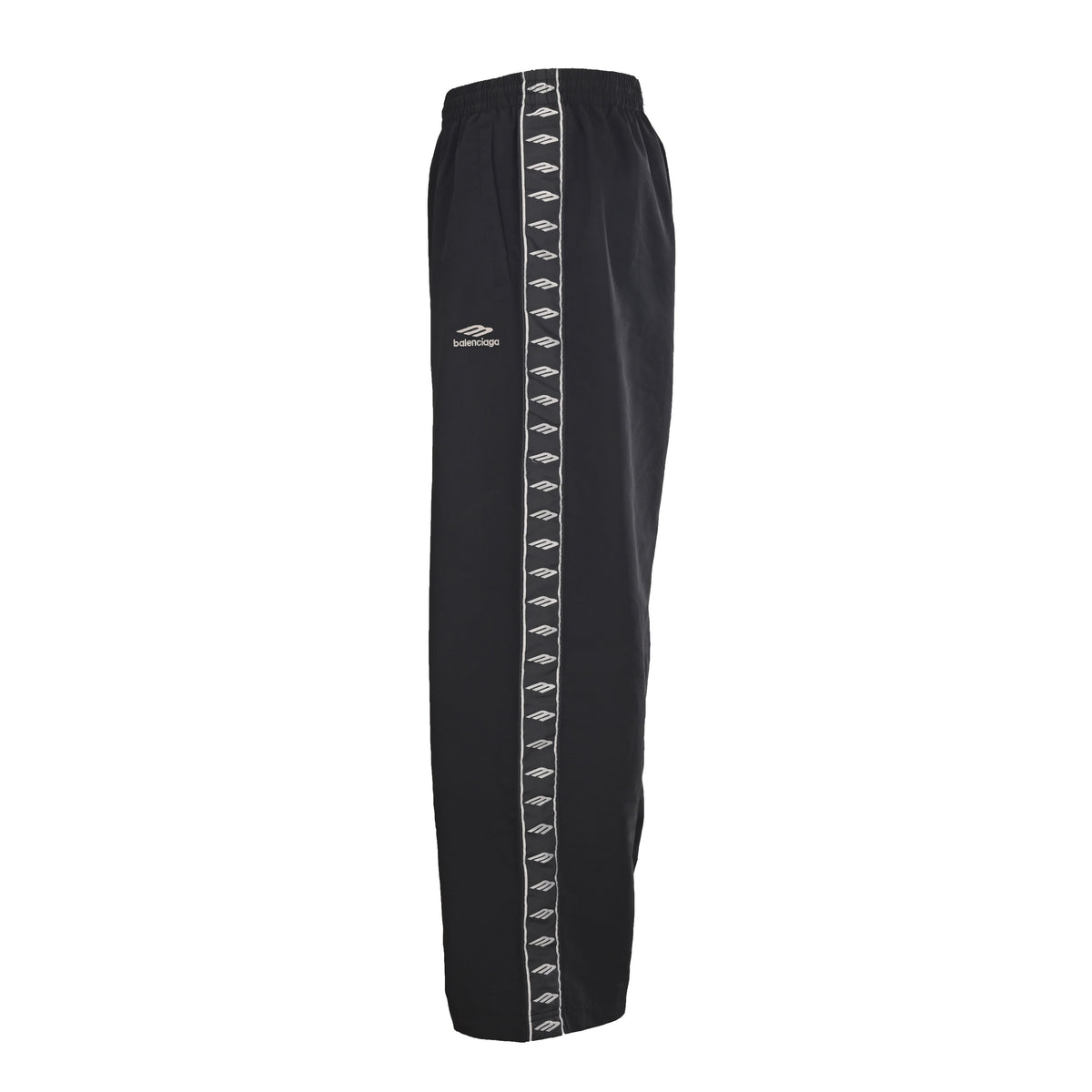 BALENCIAGA 3B Embroidered Tape Detail Pants