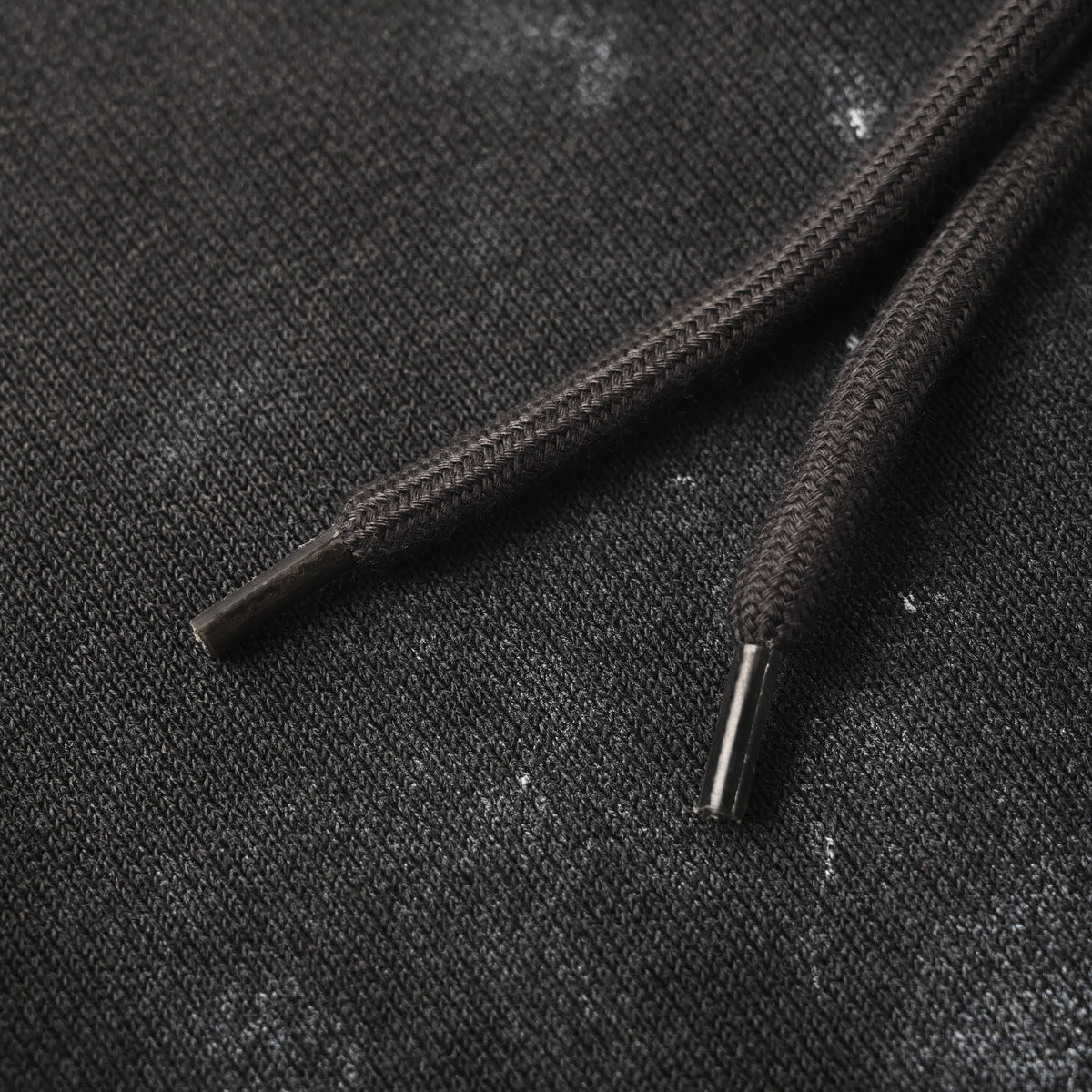 Balenciaga BLCG Washed Black Blur Ring Heavyweight Hoodie