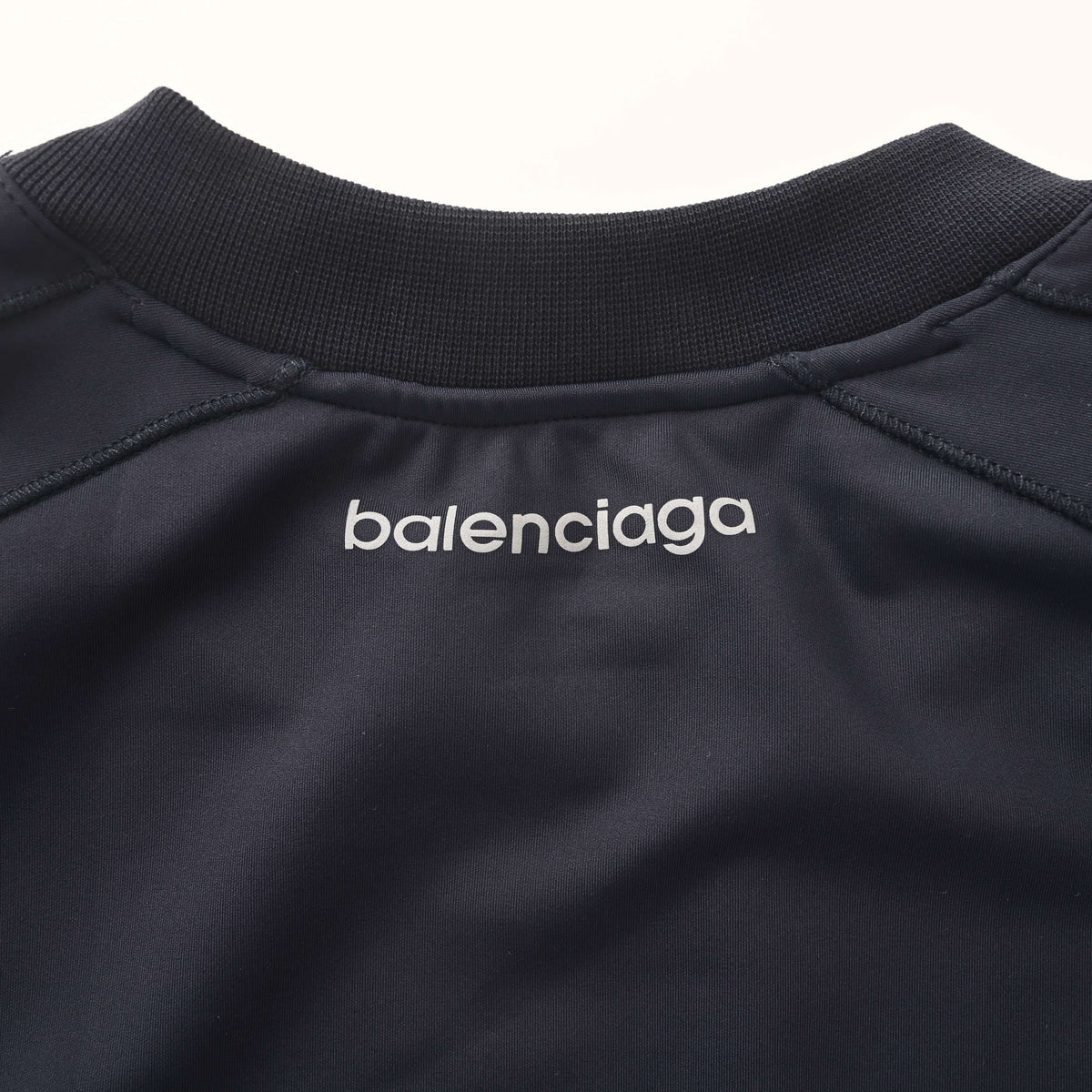 BALENCIAGA 6B Reflective Layered-Look Panelled Long Sleeve T-Shirt