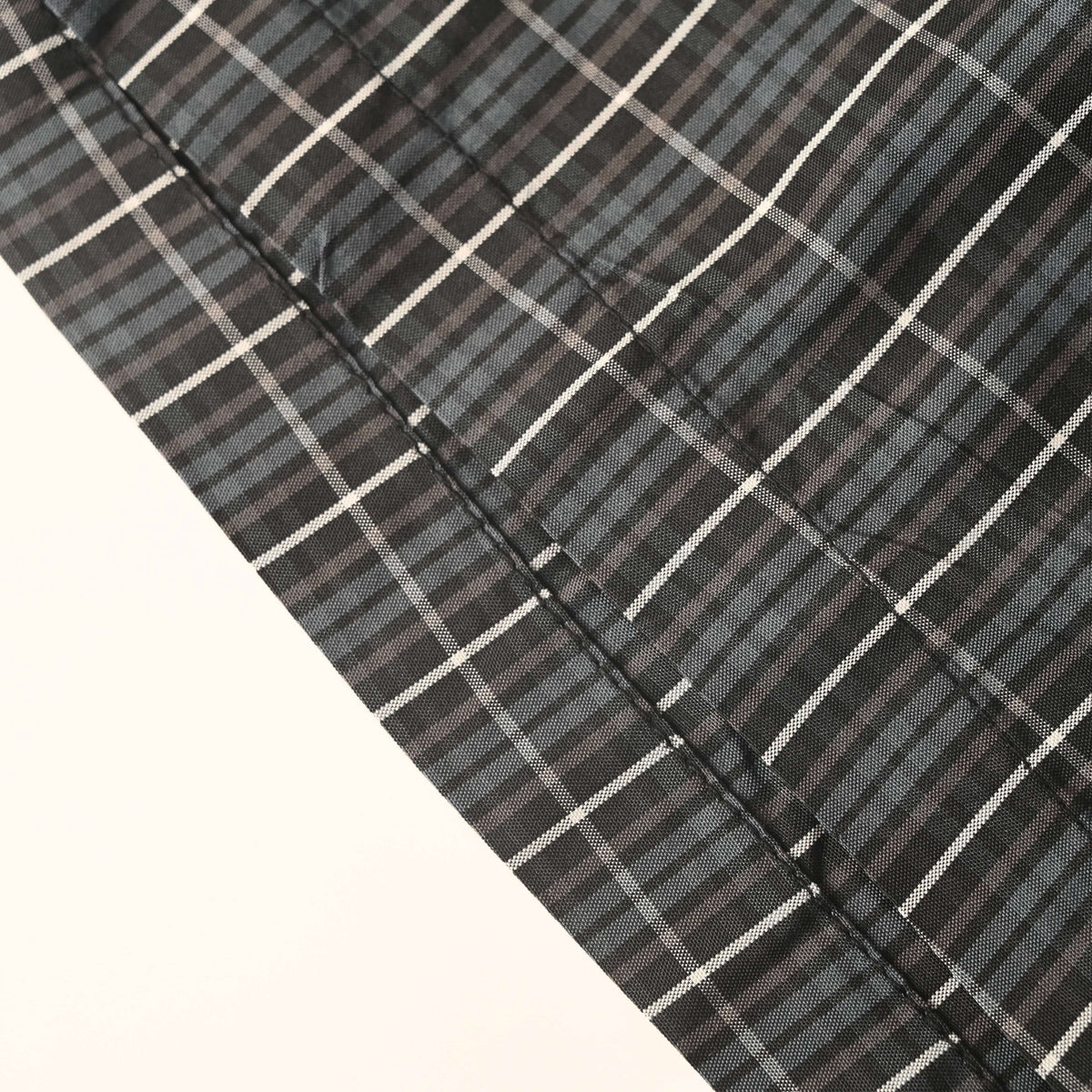 BALENCIAGA Plaid Beach Shorts with Wheat Embroidery
