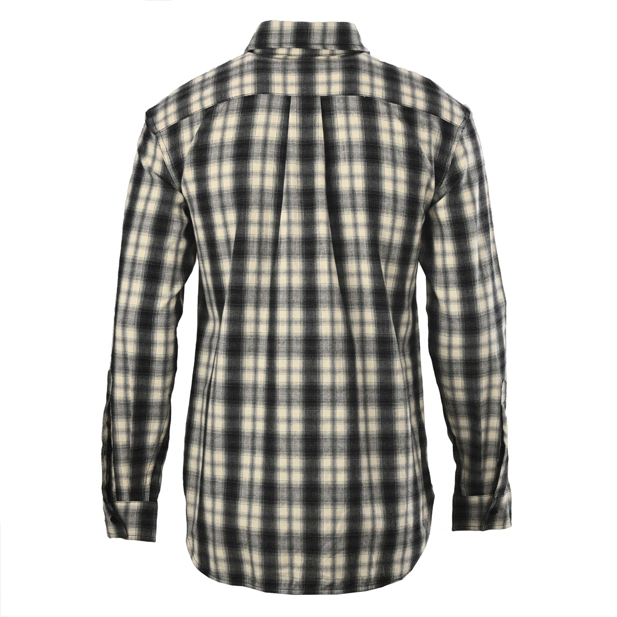 Balenciaga Embroidered Logo Plaid Long Sleeve Shirt