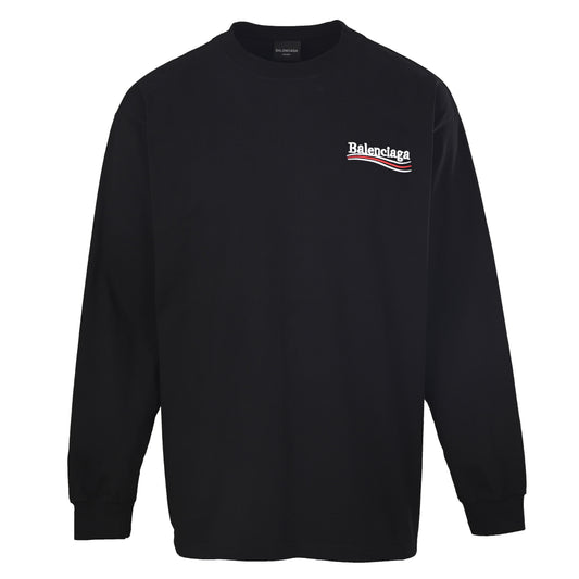 Balenciaga BLCG Cola Embroidered Heavyweight Long-Sleeve T-Shirt