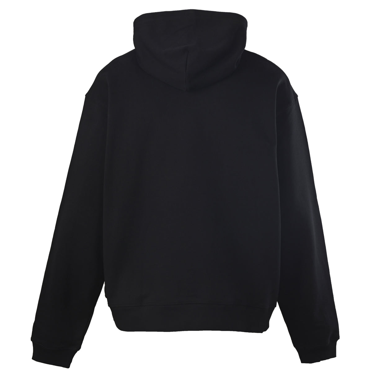 Balenciaga BLCG Graffiti Tape Black Fleece-Lined Hoodie
