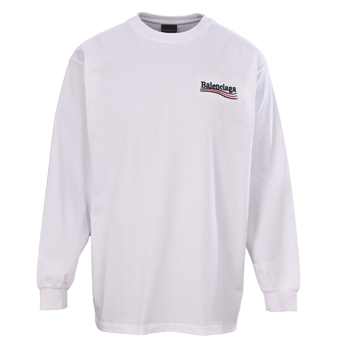 Balenciaga BLCG Cola Embroidered Heavyweight Long-Sleeve T-Shirt