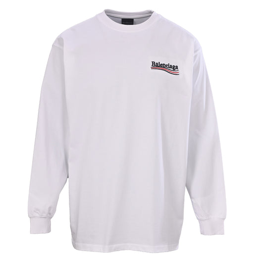 Balenciaga BLCG Cola Embroidered Heavyweight Long-Sleeve T-Shirt