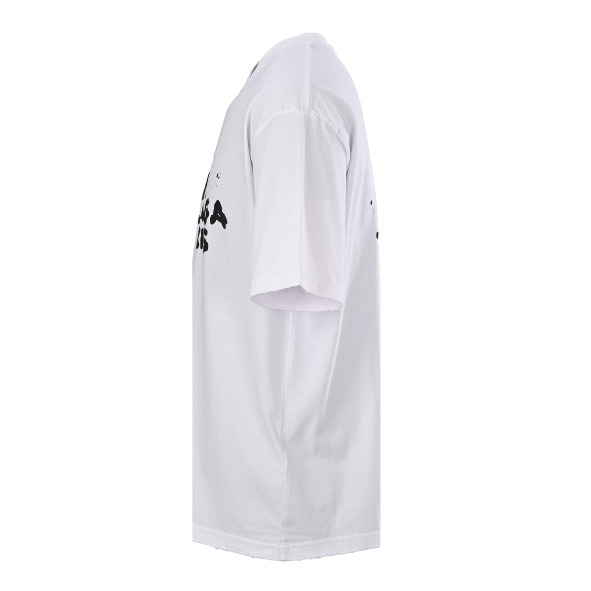 BALENCIAGA BLCG Blurred Lettering Graphic Short Sleeve T-Shirt