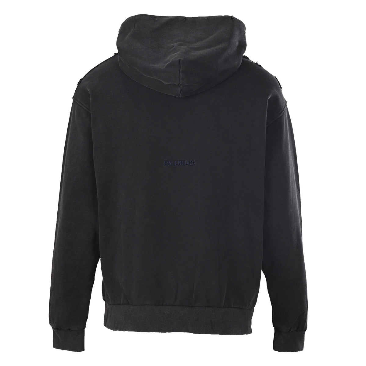 Balenciaga BLCG Washed Statue of Liberty Graphic Hoodie
