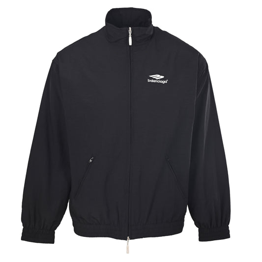 BALENCIAGA 3M Embroidered Stand Collar Jacket