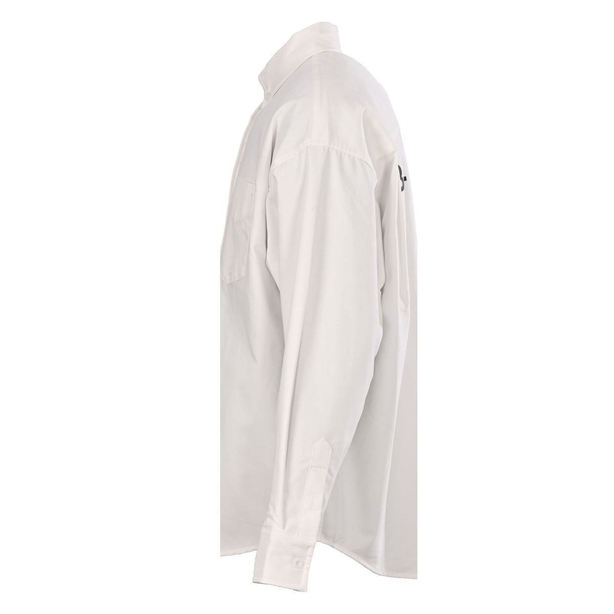 BALENCIAGA Classic Back Graphic Print Shirt Jacket