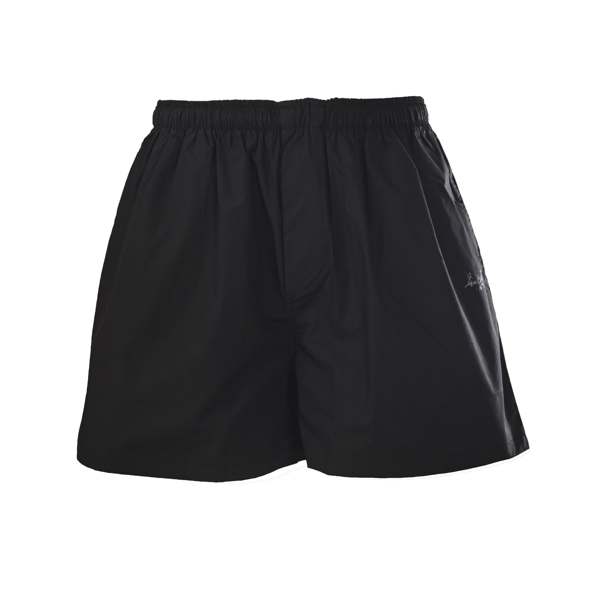 BALENCIAGA Gothic Lettering Print Shorts